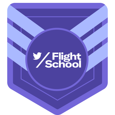 twitter tfs badge purple